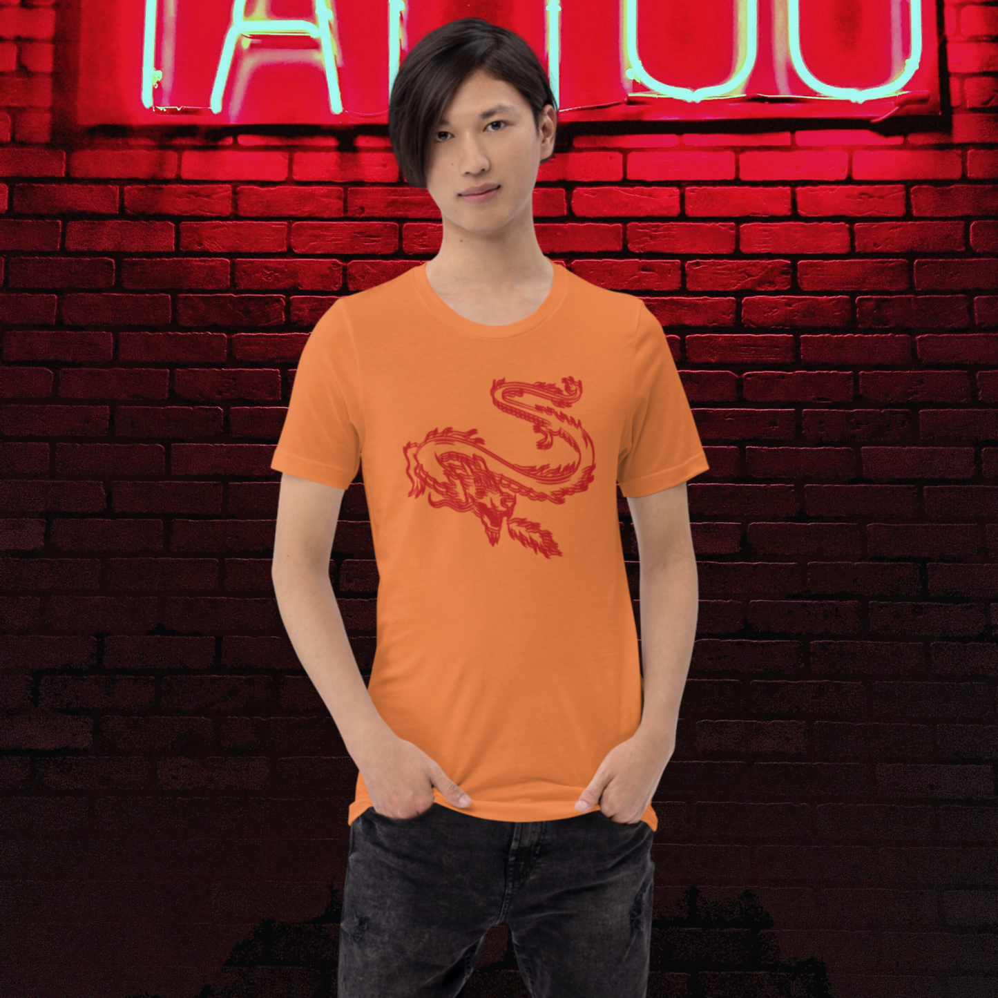 "RED DRAGON" Unisex T-shirt