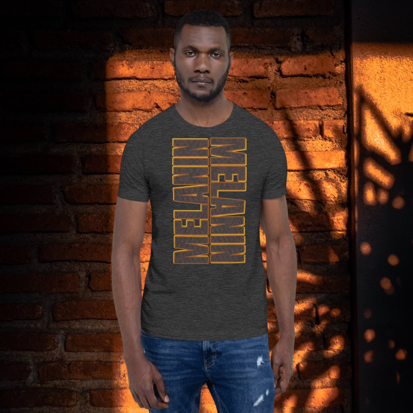 "SACRED MELANIN" Unisex T-shirt