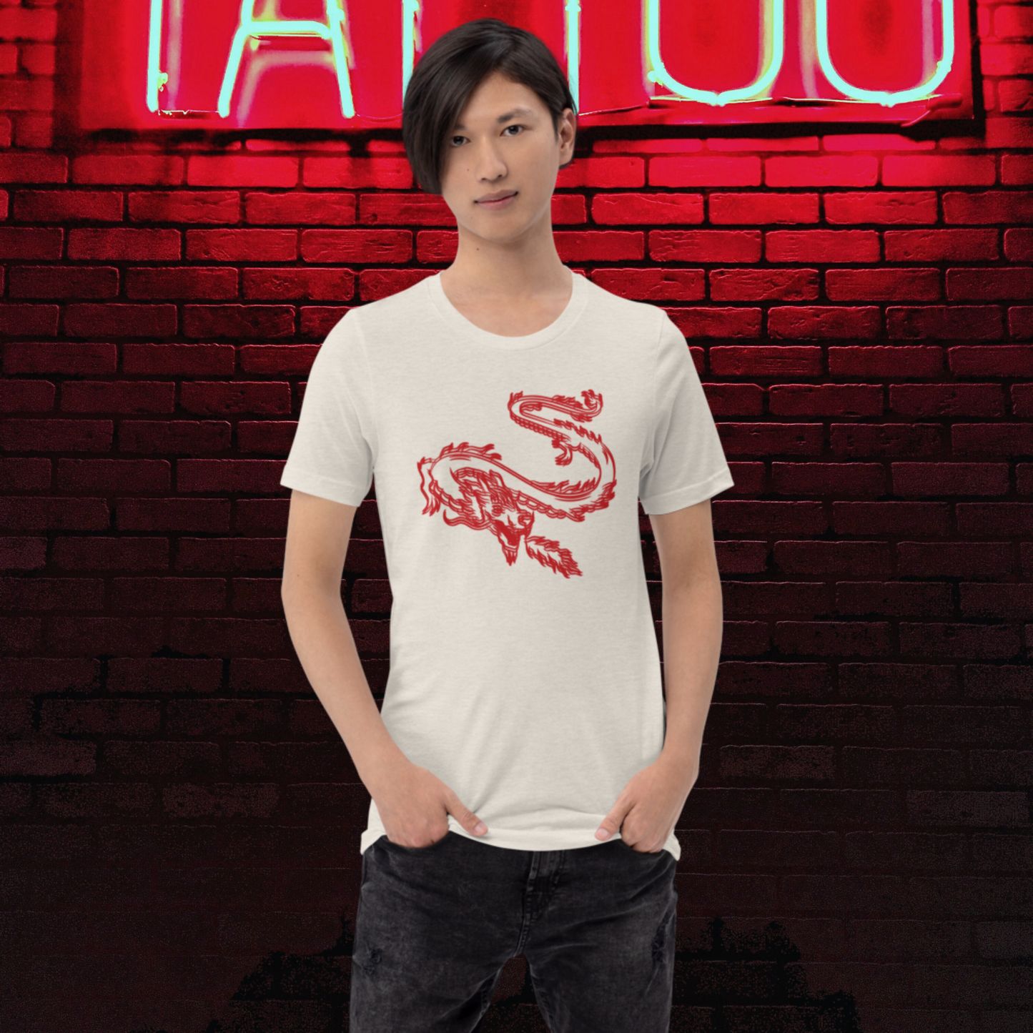 "RED DRAGON" Unisex T-shirt