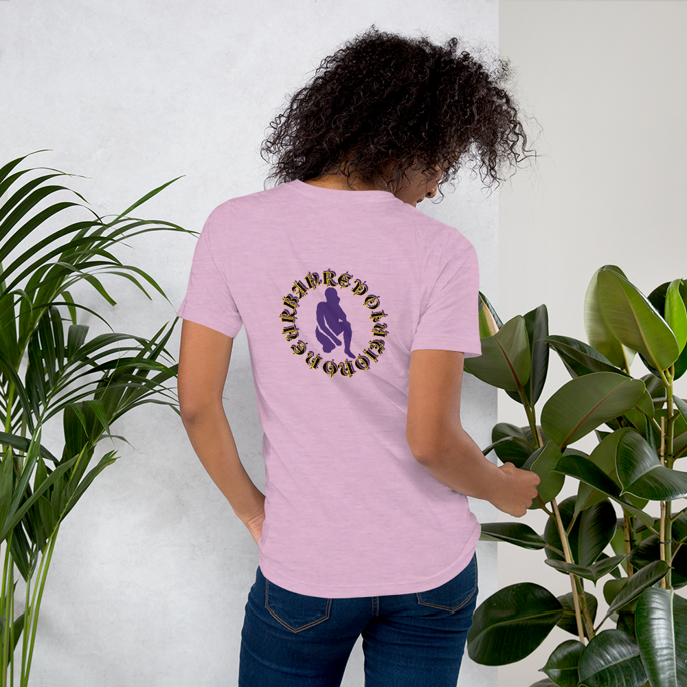 "KNEELING" Unisex T-shirt (Purple Silhouette)