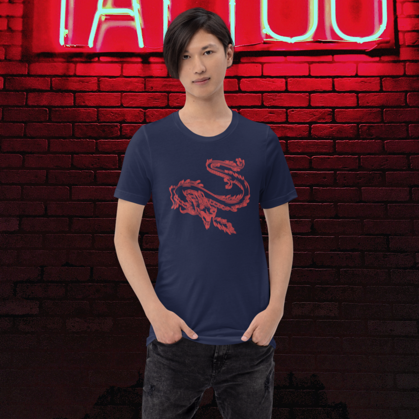 "RED DRAGON" Unisex T-shirt