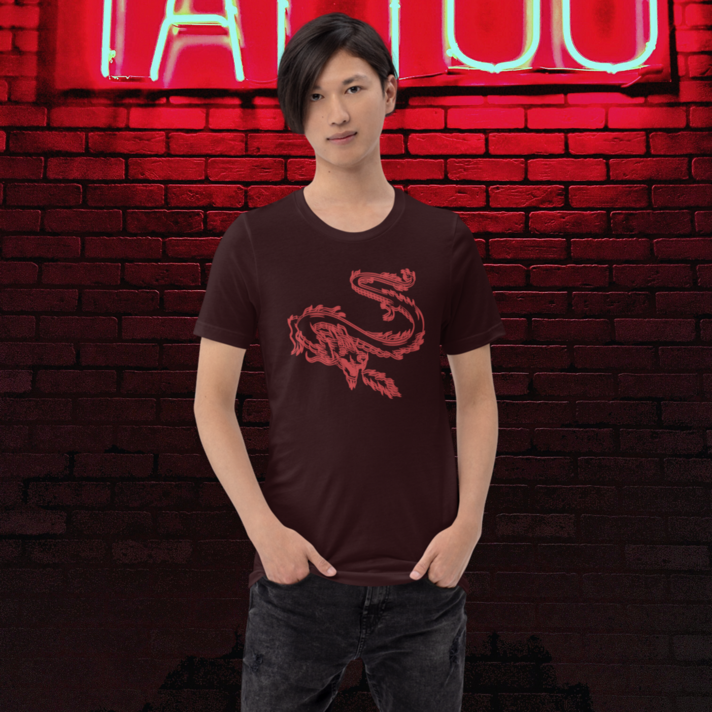 "RED DRAGON" Unisex T-shirt