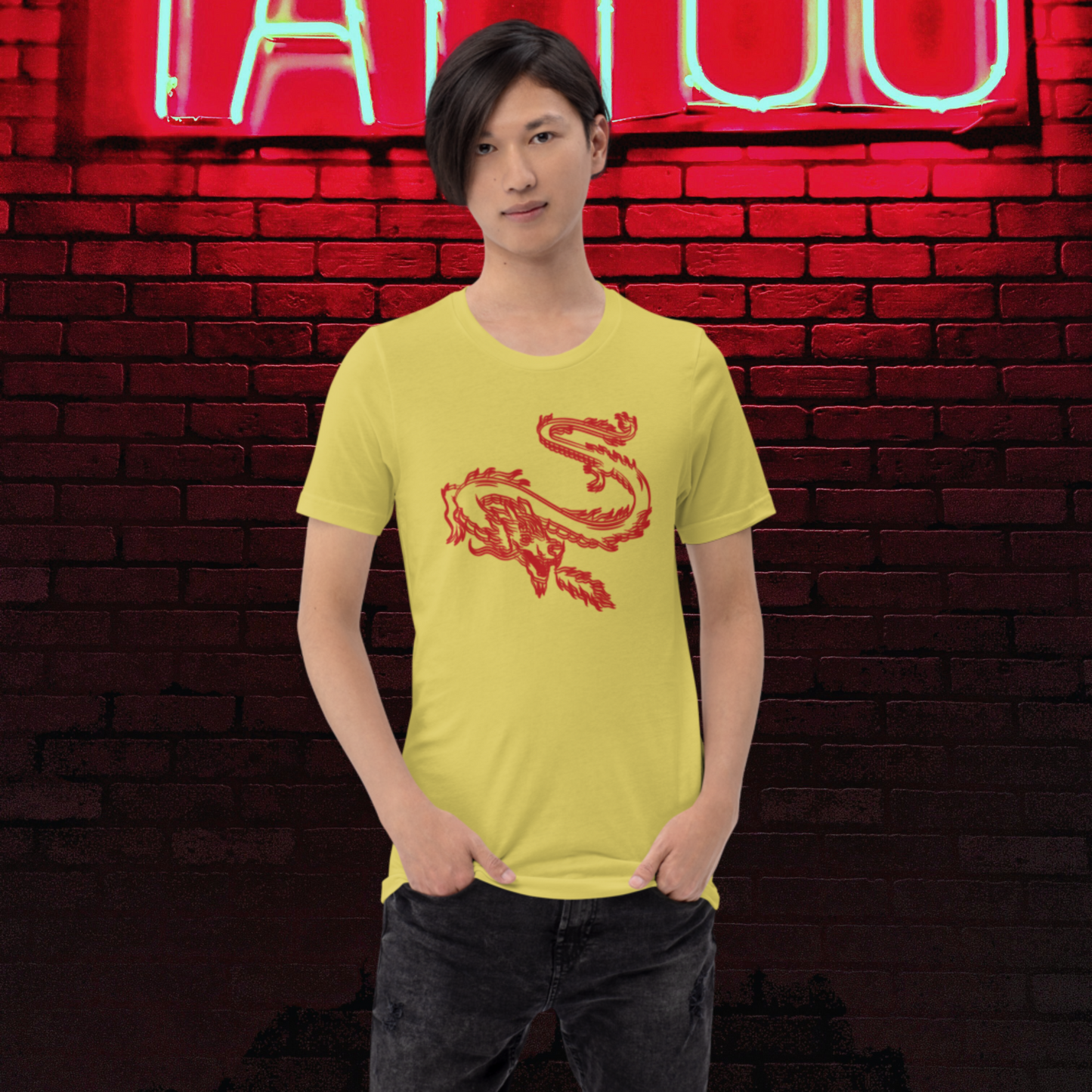 "RED DRAGON" Unisex T-shirt