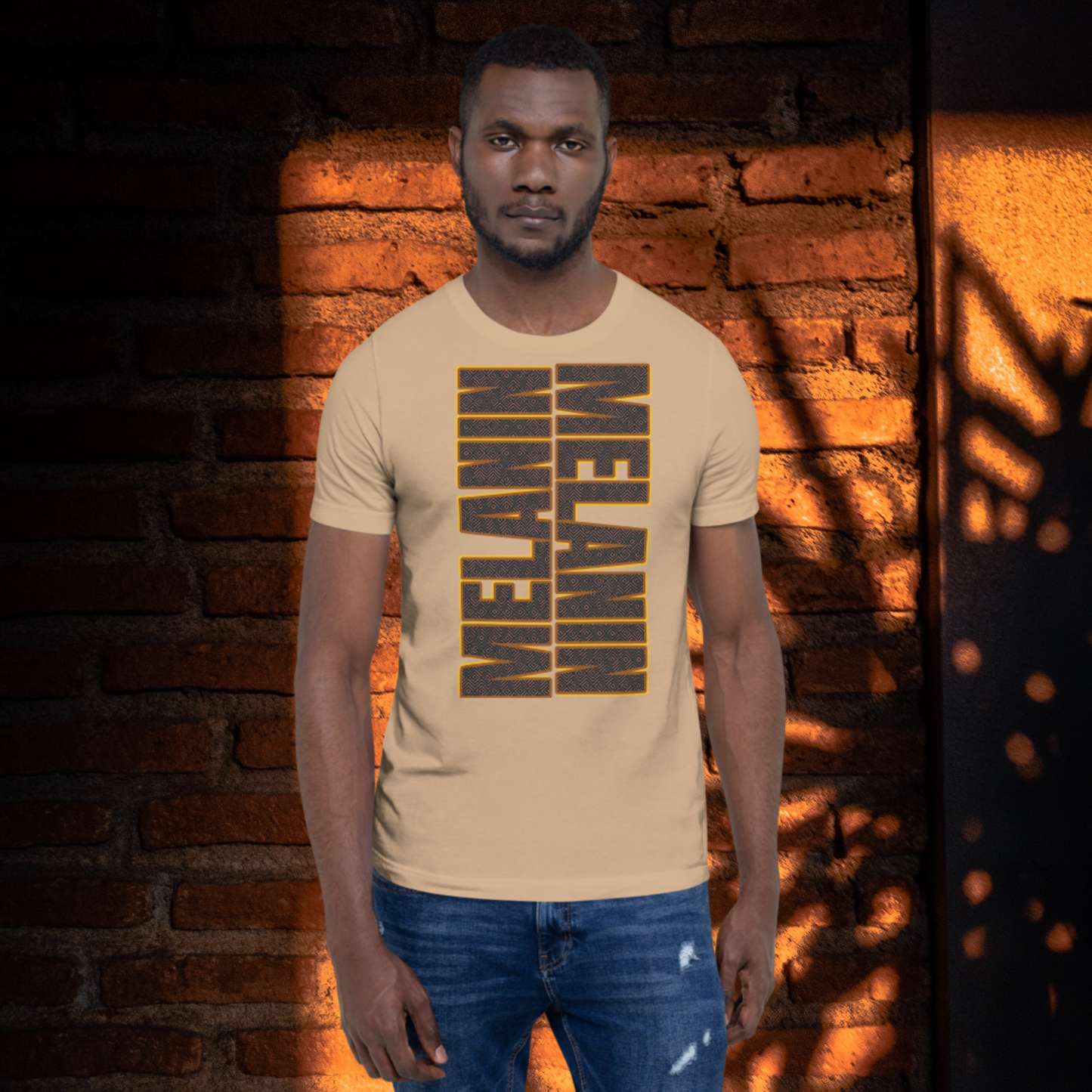 "SACRED MELANIN" Unisex T-shirt