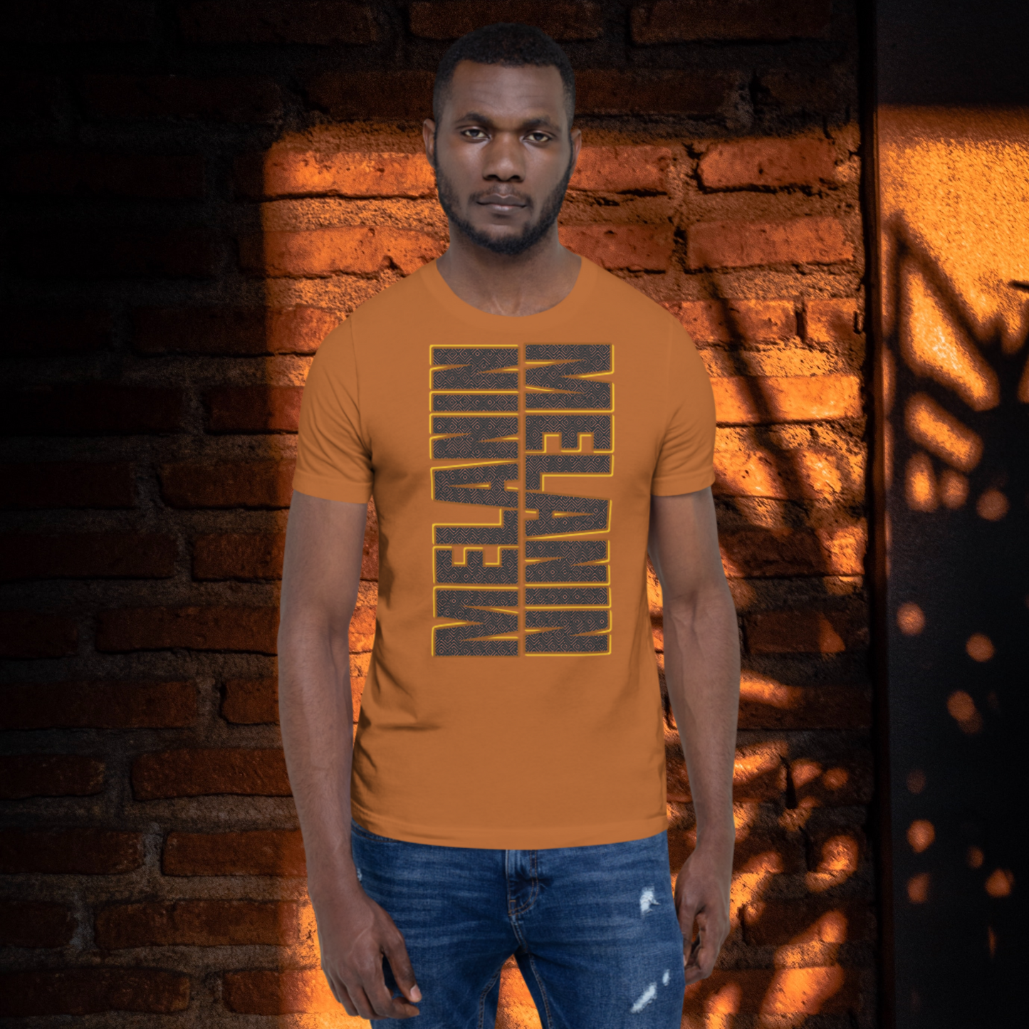 "SACRED MELANIN" Unisex T-shirt