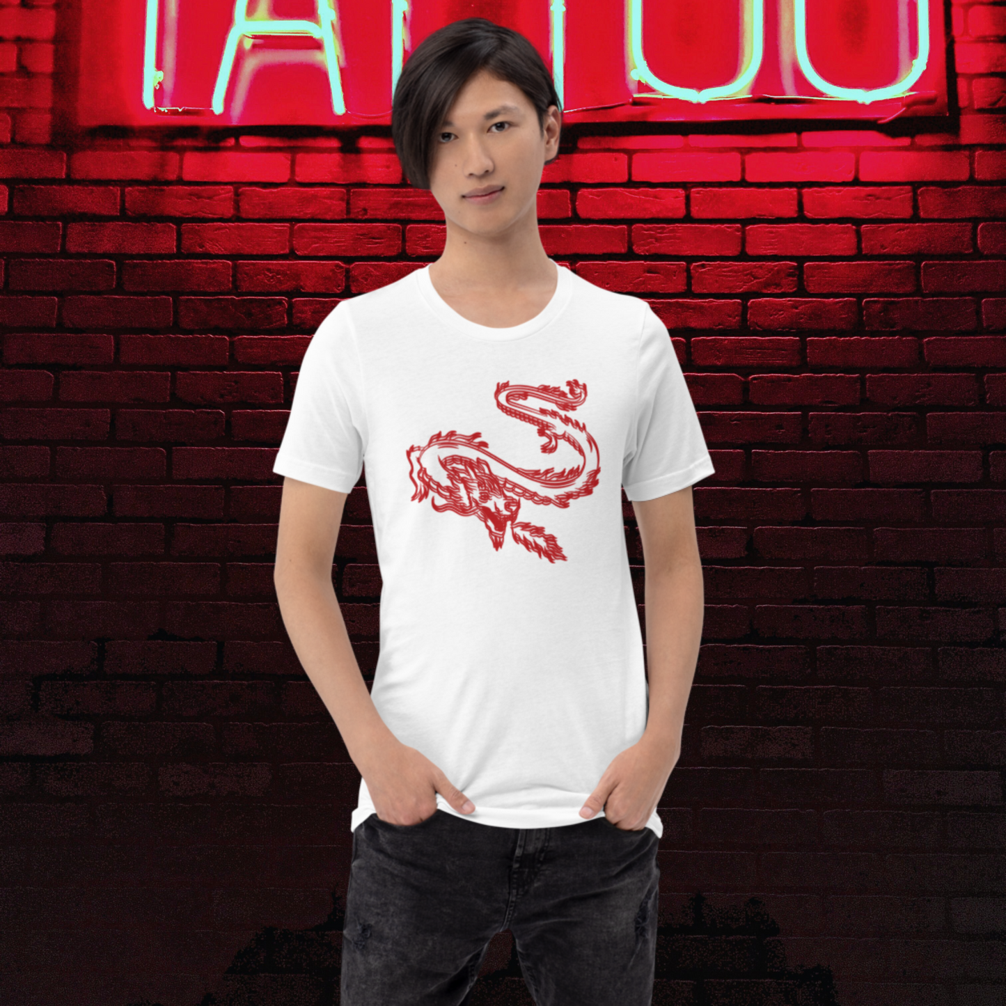 "RED DRAGON" Unisex T-shirt