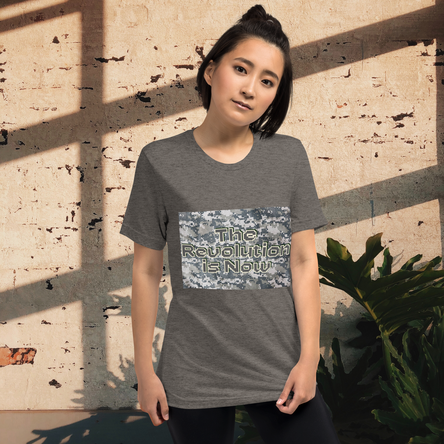 "NOW" Unisex Tri-blend T-shirt (Digital Theme)