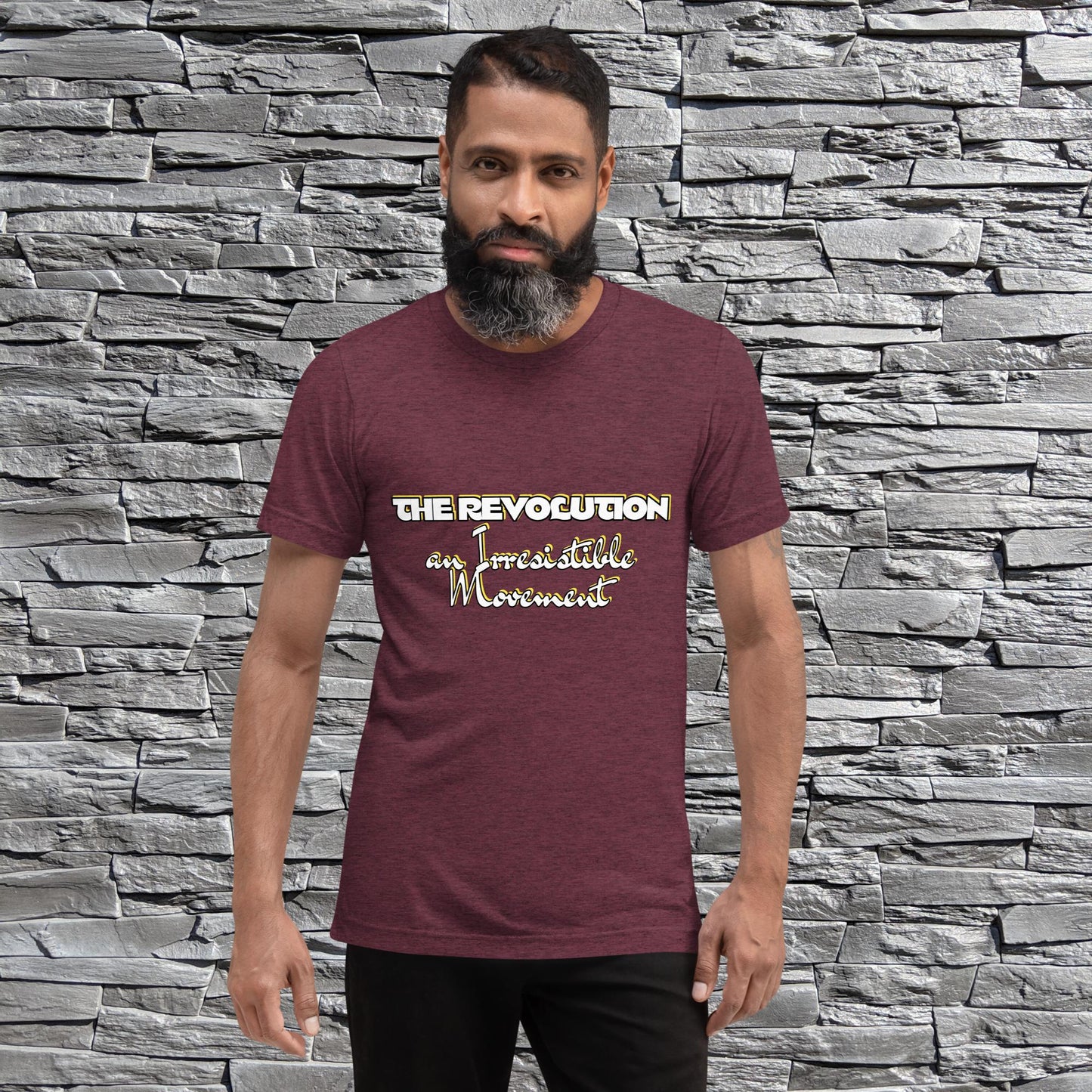 "AN IRRESISTIBLE MOVEMENT" Unisex Tri-blend T-shirt