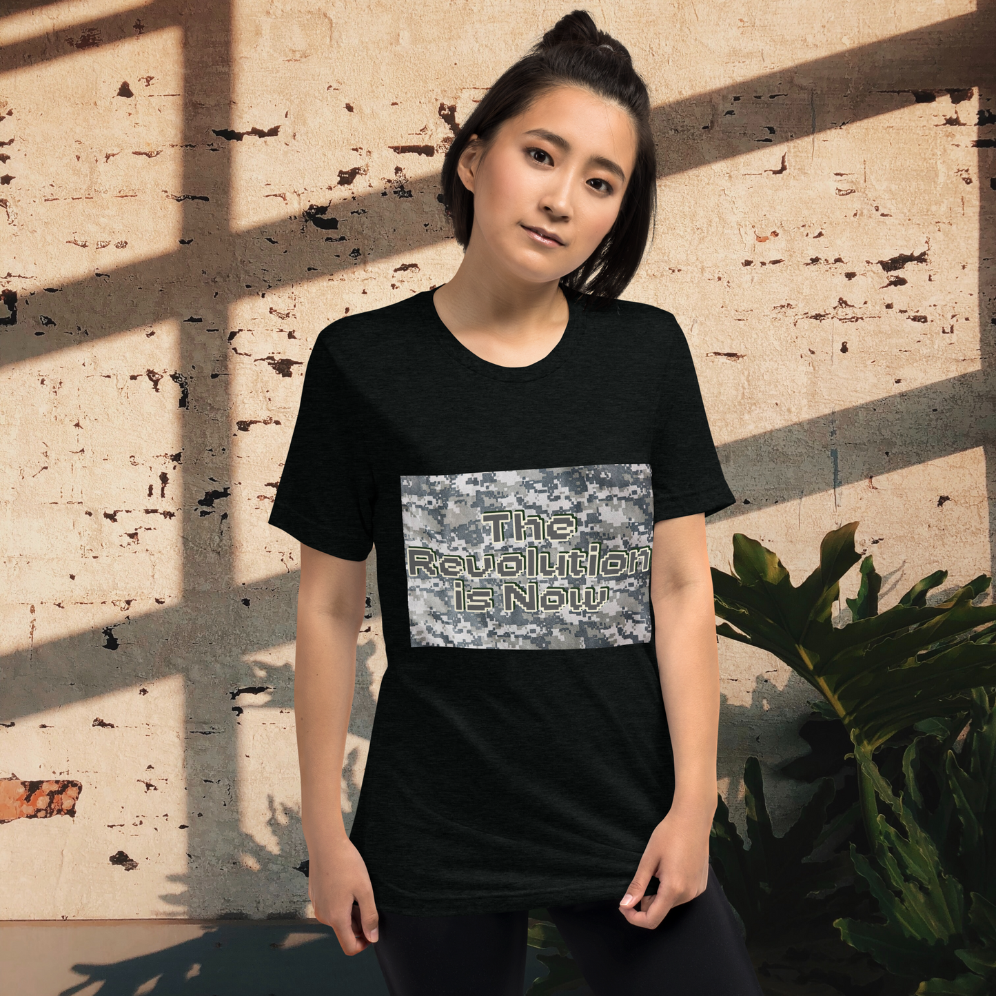 "NOW" Unisex Tri-blend T-shirt (Digital Theme)