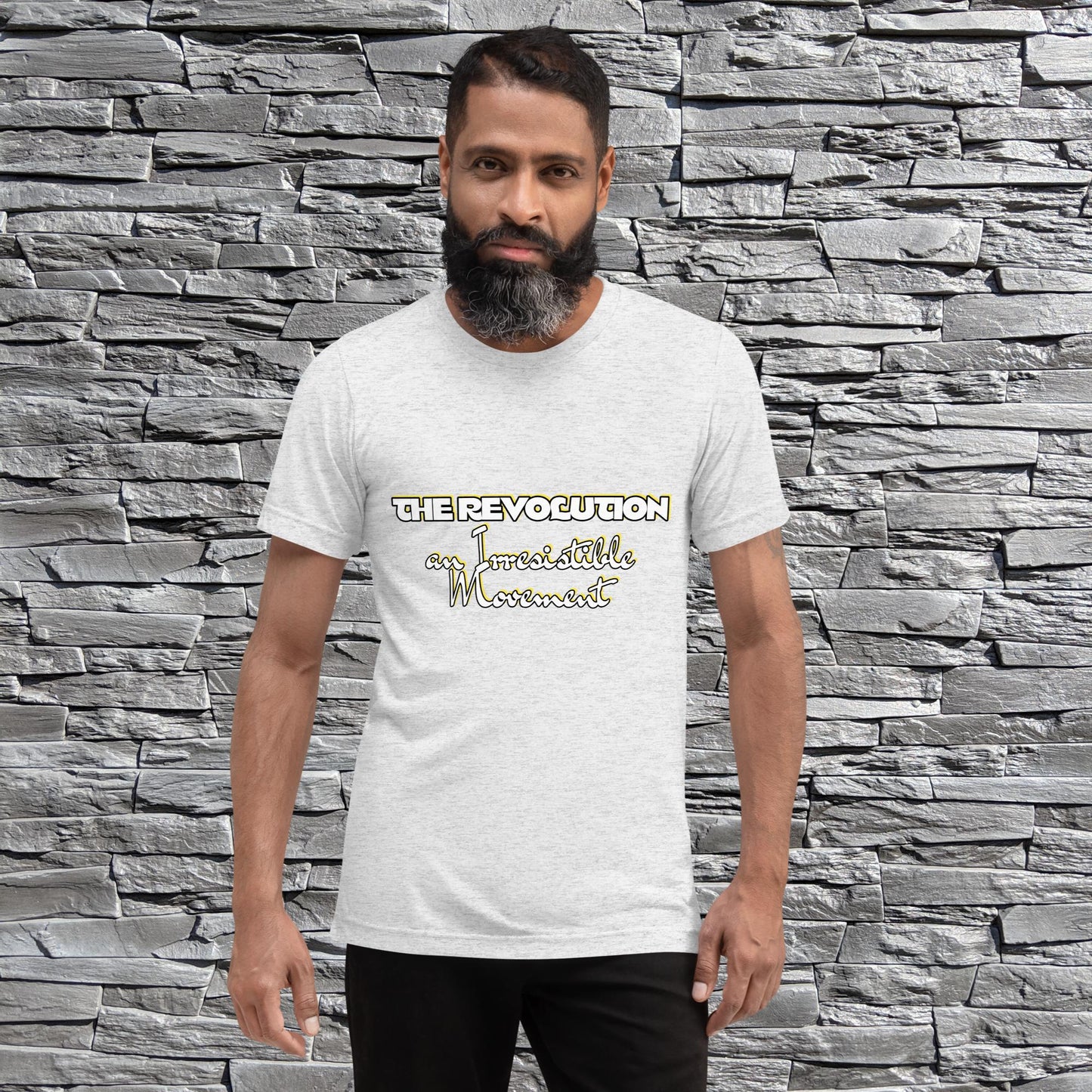 "AN IRRESISTIBLE MOVEMENT" Unisex Tri-blend T-shirt