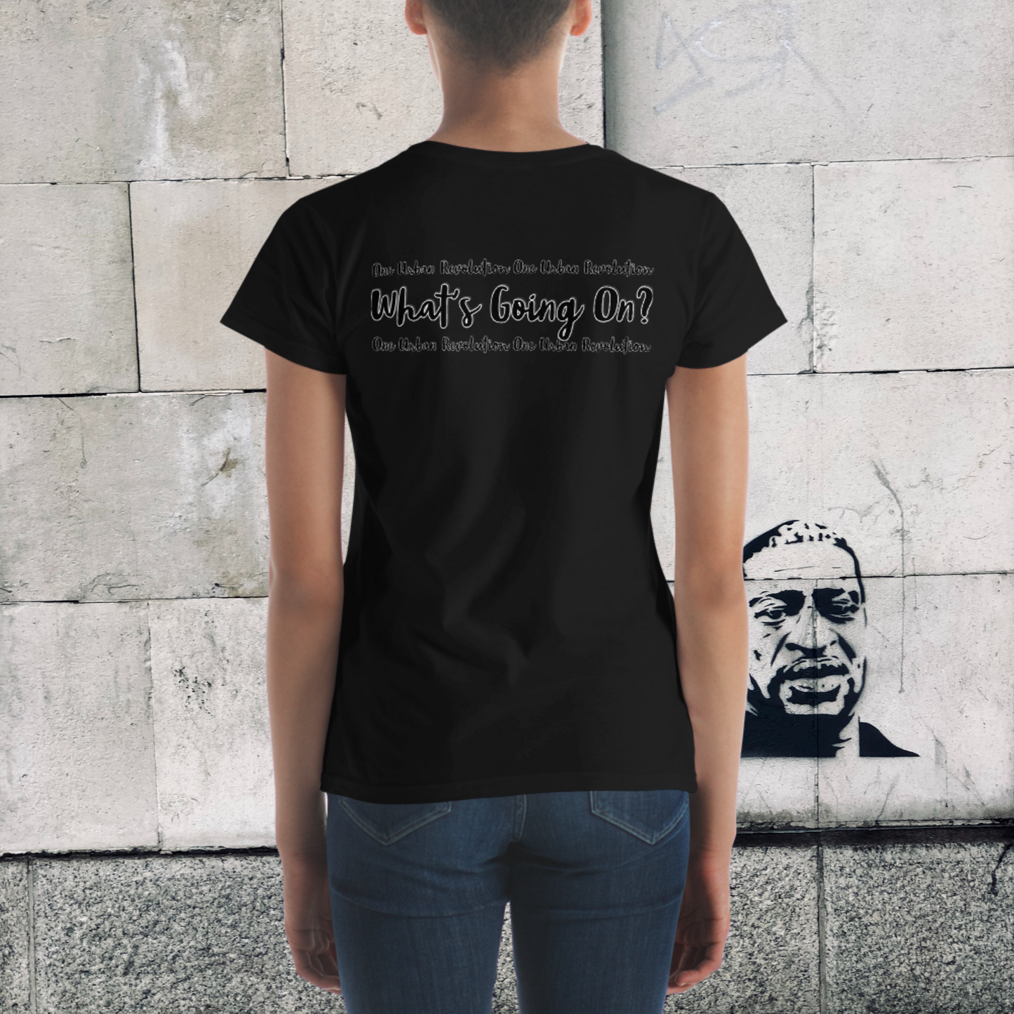 "MARVIN GAYE" Women's Short Sleeve T-shirt