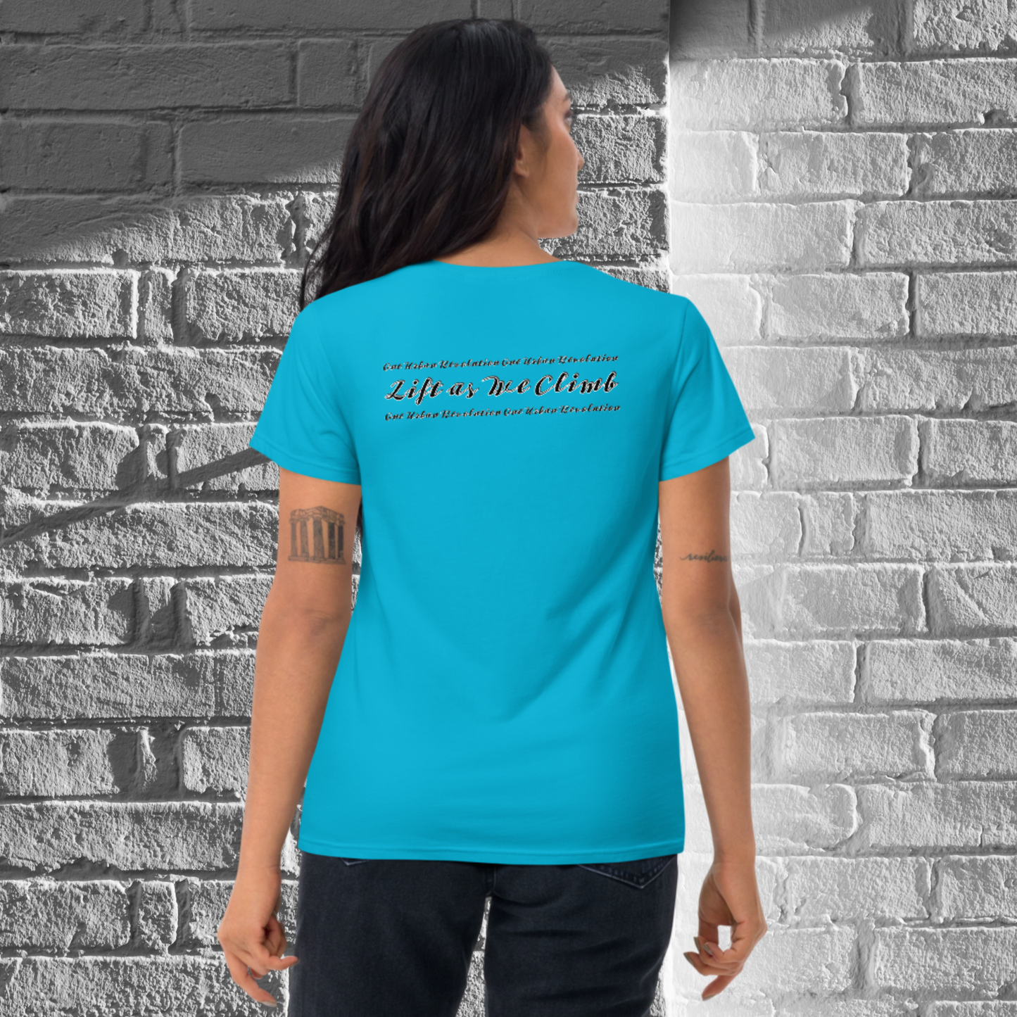 "ANGELA DAVIS" Women's Short Sleeve T-shirt