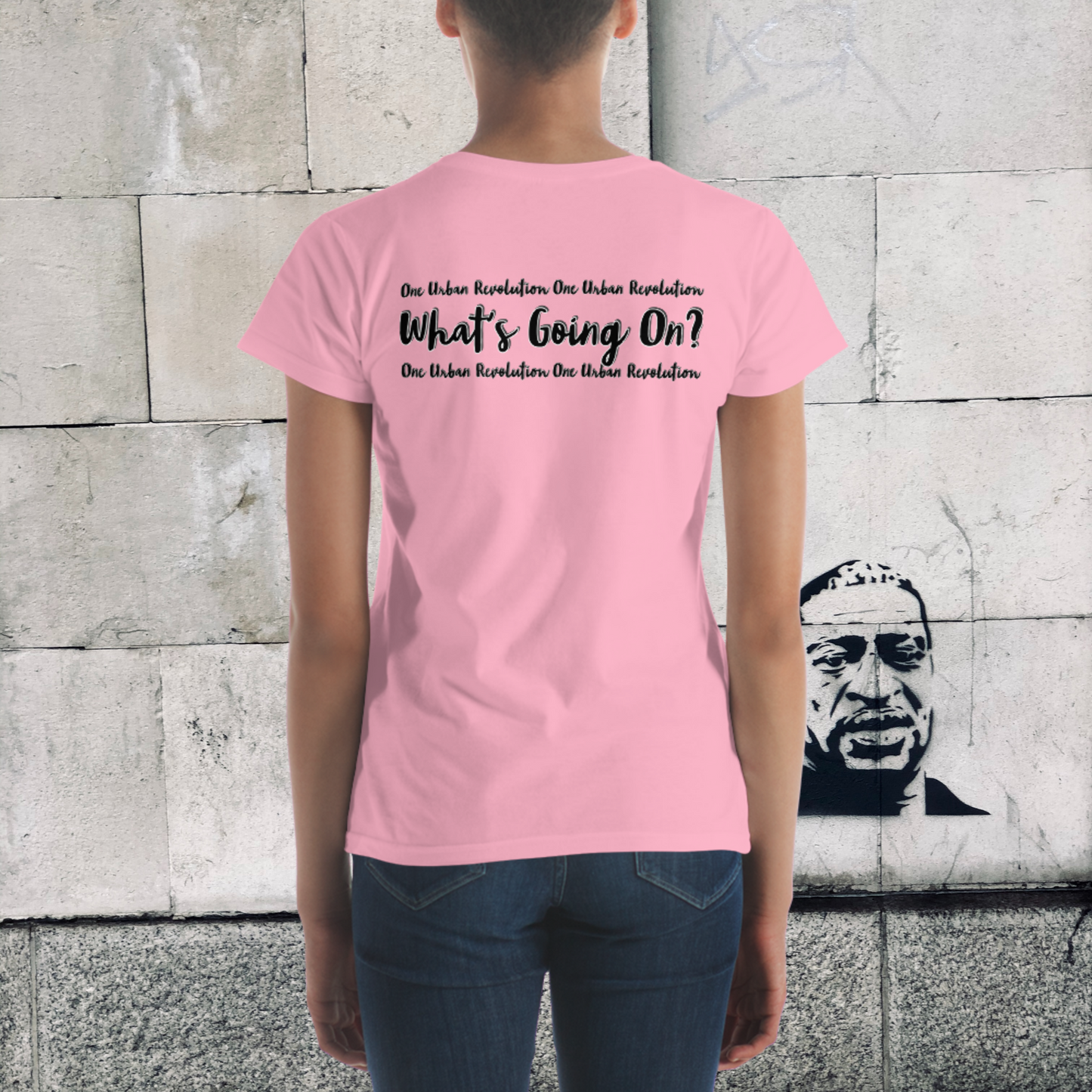 "MARVIN GAYE" Women's Short Sleeve T-shirt