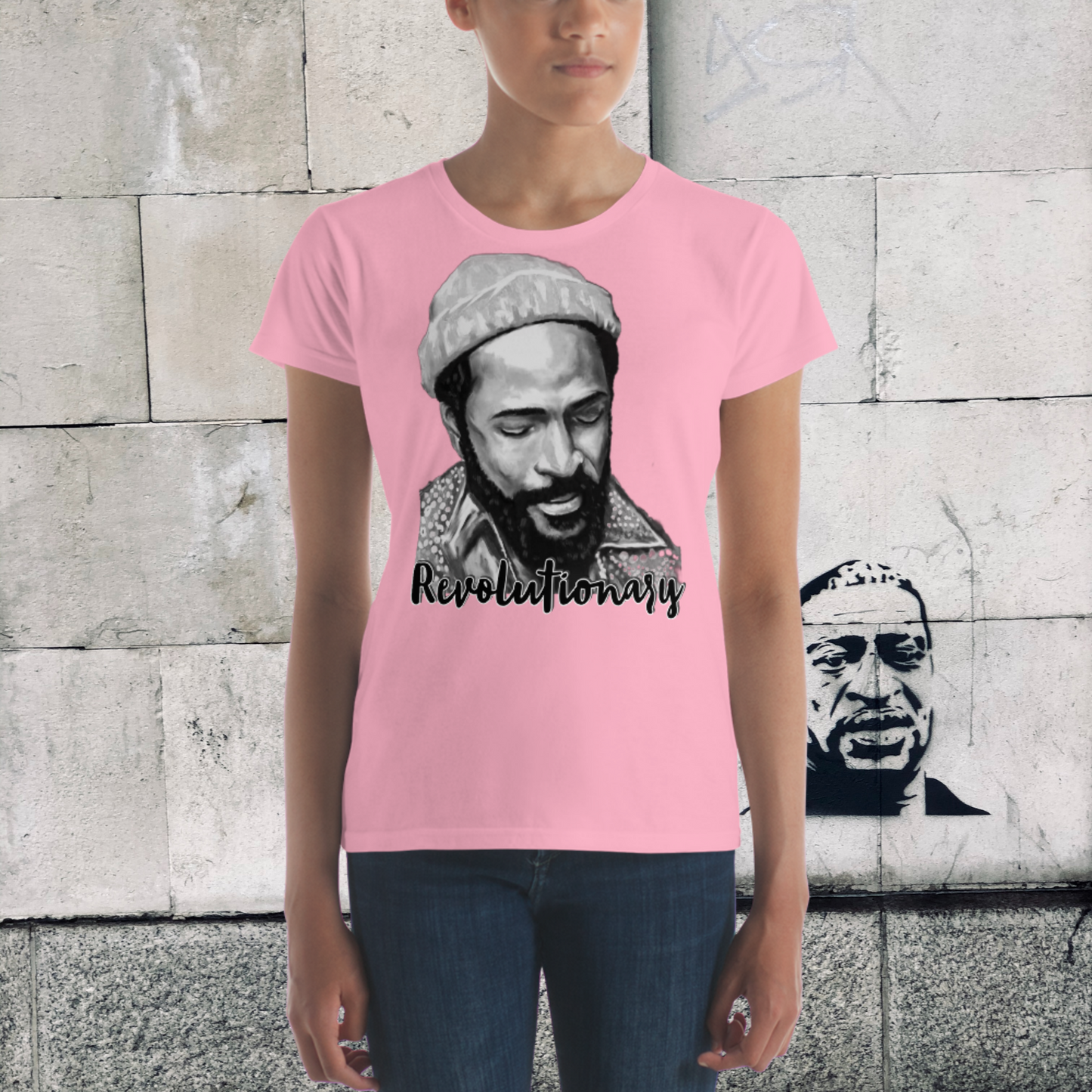 "MARVIN GAYE" Women's Short Sleeve T-shirt