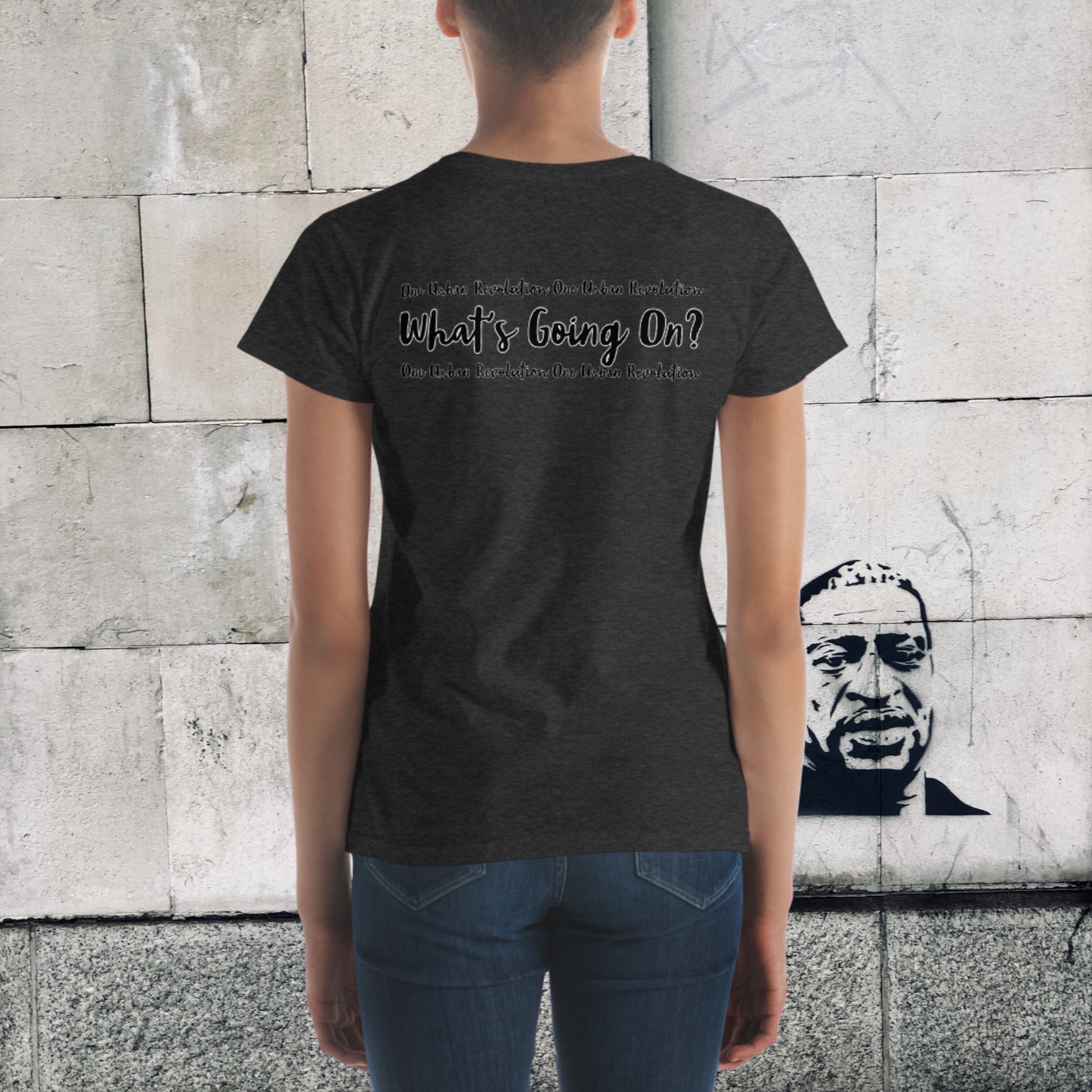 "MARVIN GAYE" Women's Short Sleeve T-shirt