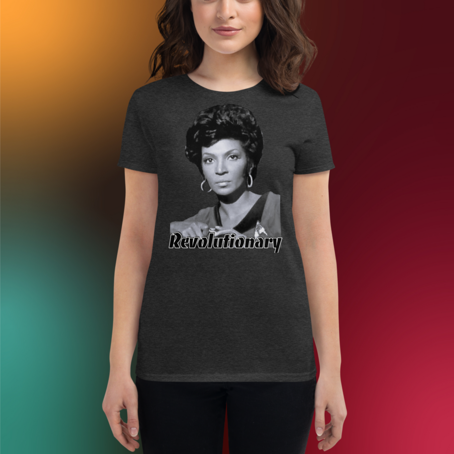 "NICHELLE NICHOLS" Women's Short Sleeve T-shirt