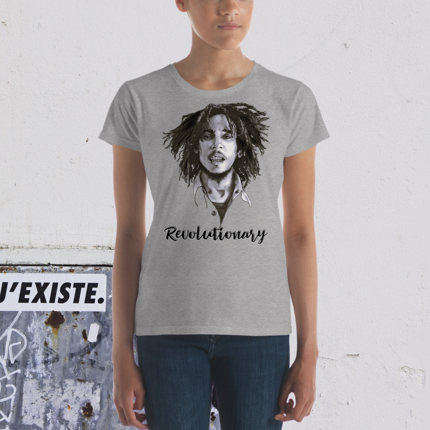 "BOB MARLEY" Women's Short Sleeve T-shirt