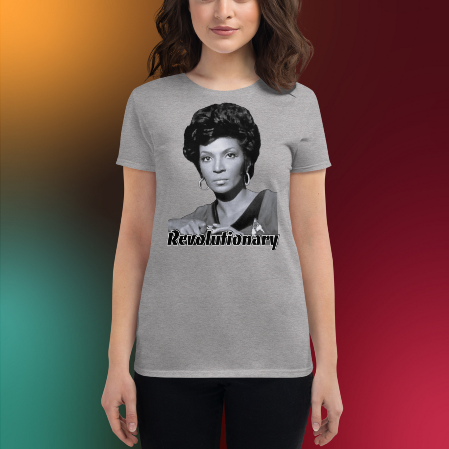 "NICHELLE NICHOLS" Women's Short Sleeve T-shirt