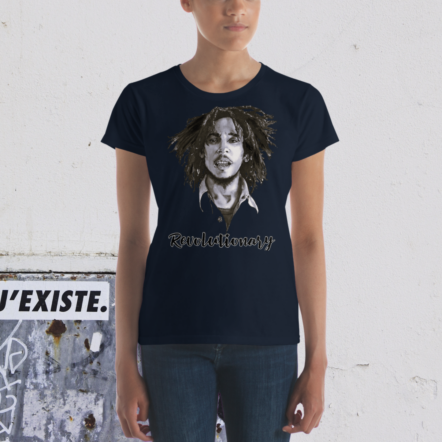 "BOB MARLEY" Women's Short Sleeve T-shirt