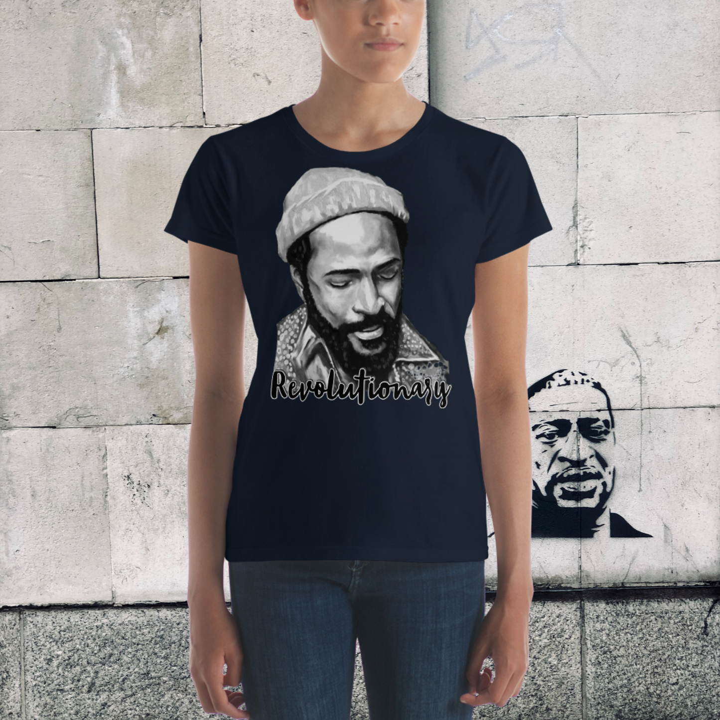 "MARVIN GAYE" Women's Short Sleeve T-shirt