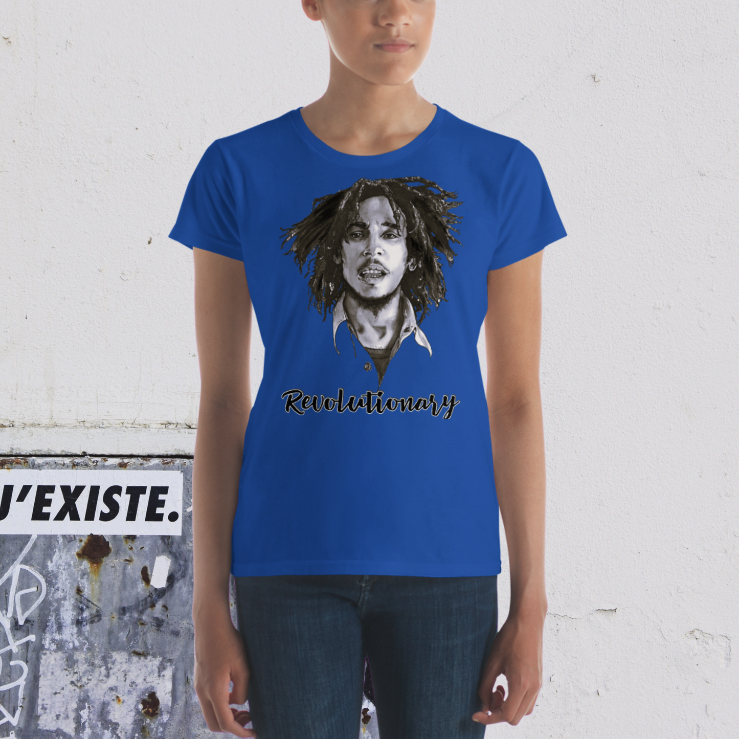 "BOB MARLEY" Women's Short Sleeve T-shirt