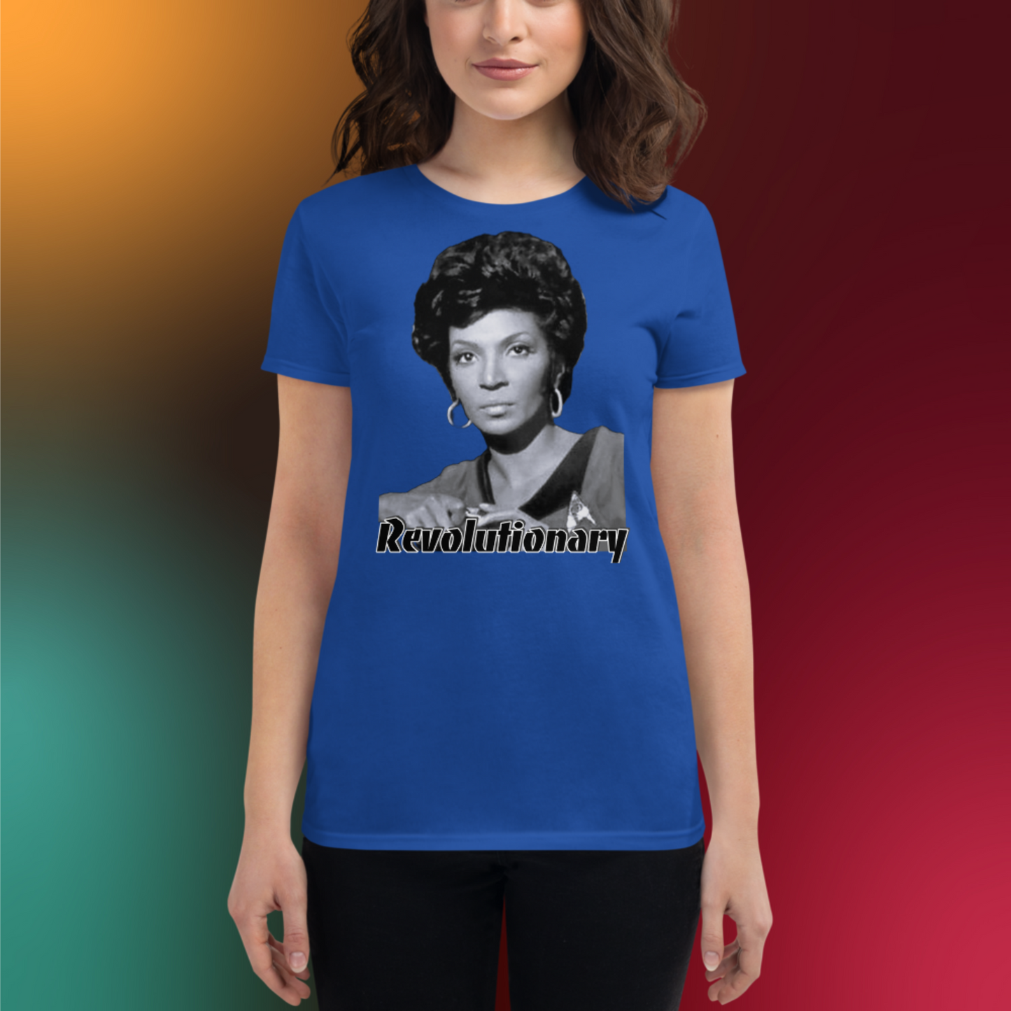 "NICHELLE NICHOLS" Women's Short Sleeve T-shirt