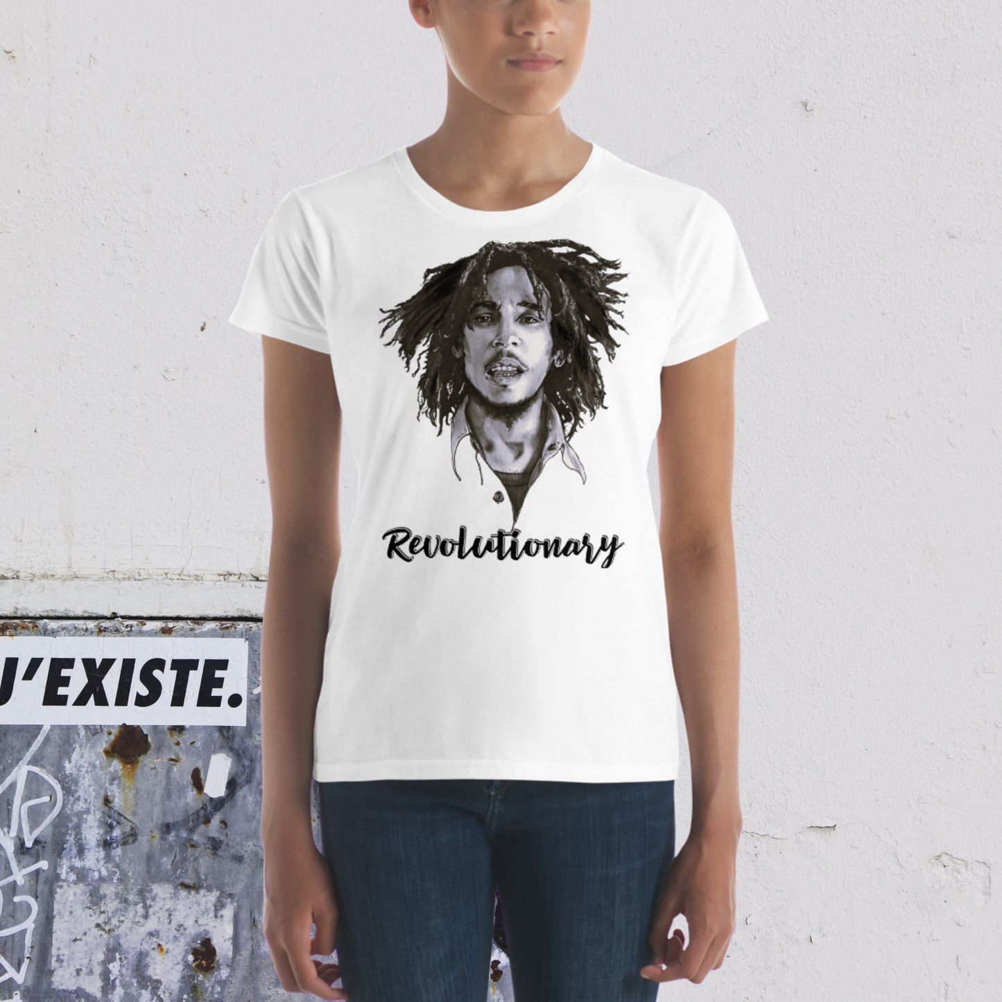 "BOB MARLEY" Women's Short Sleeve T-shirt