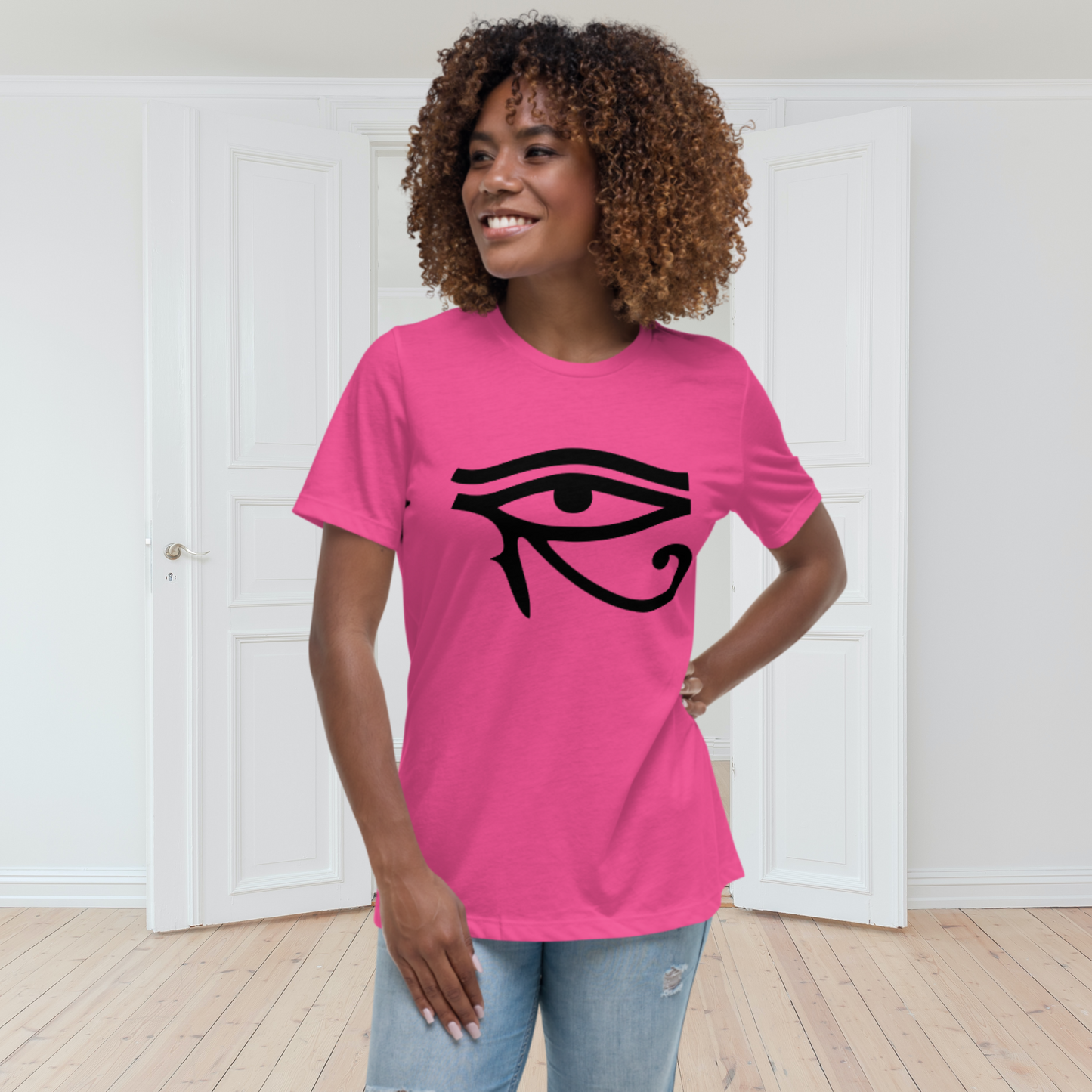 "EYE OF HORUS" Women's Relaxed T-Shirt