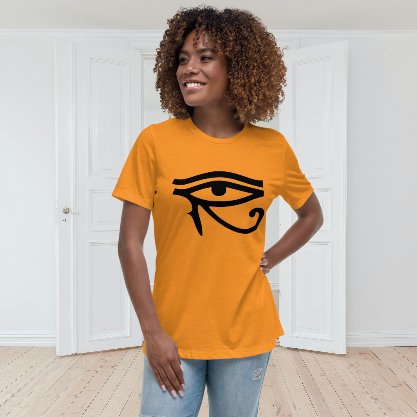 "EYE OF HORUS" Women's Relaxed T-Shirt