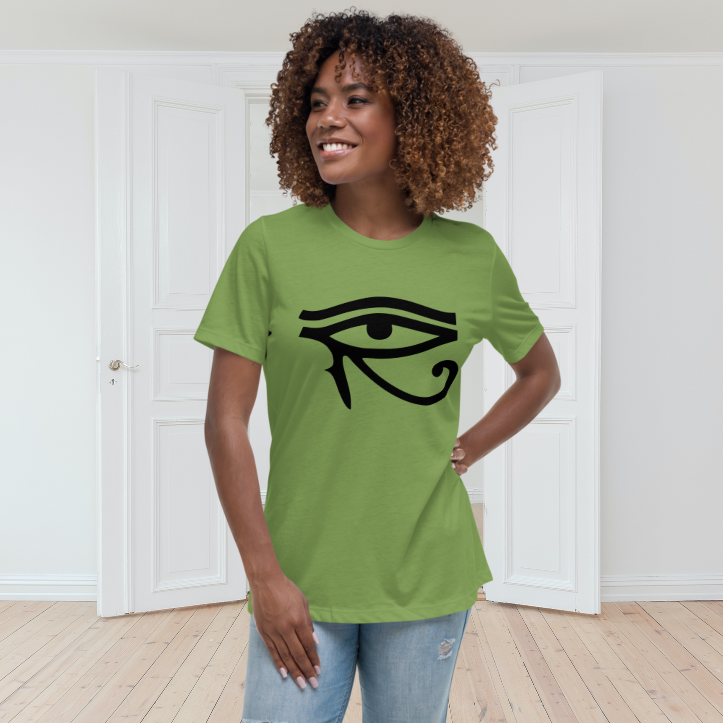 "EYE OF HORUS" Women's Relaxed T-Shirt