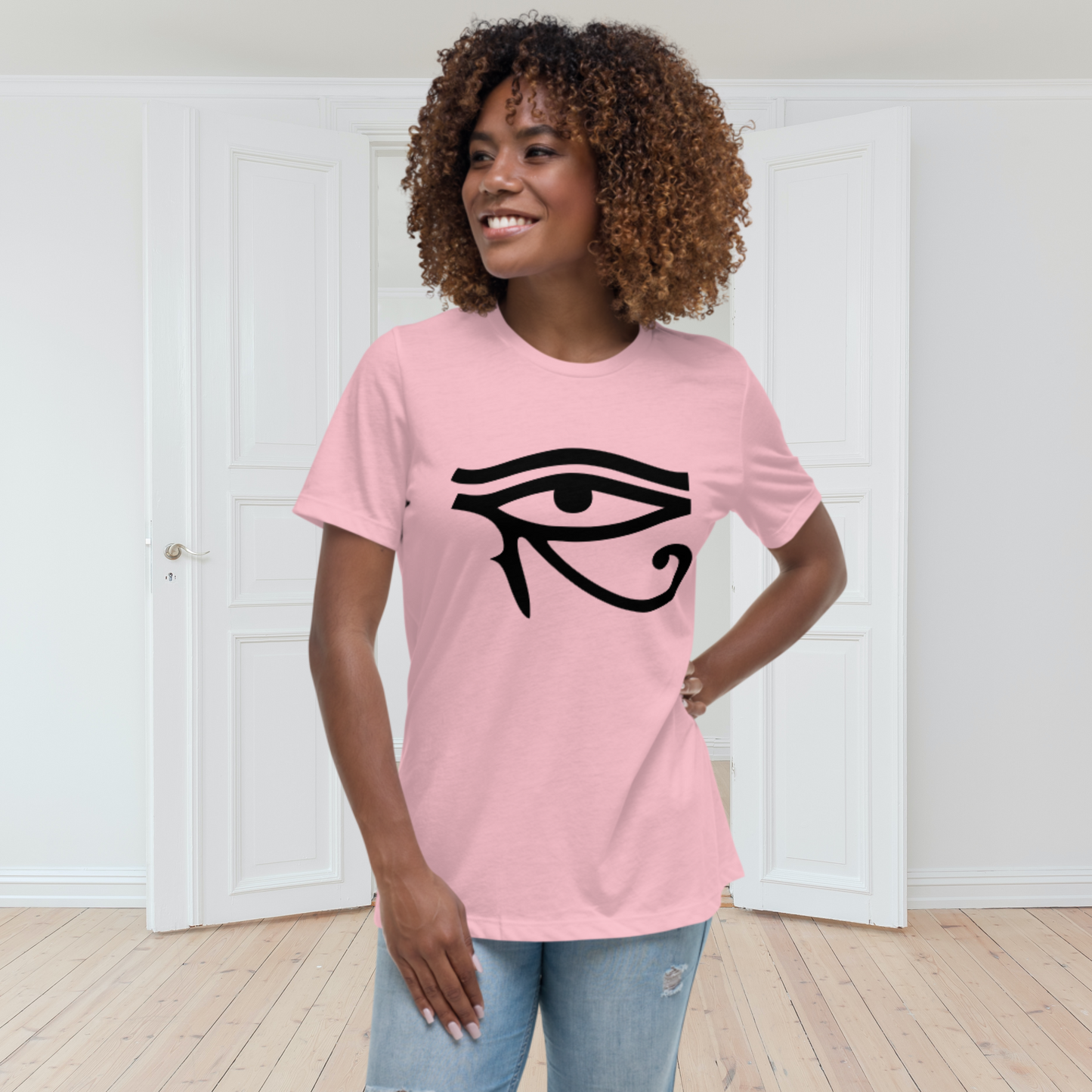 "EYE OF HORUS" Women's Relaxed T-Shirt